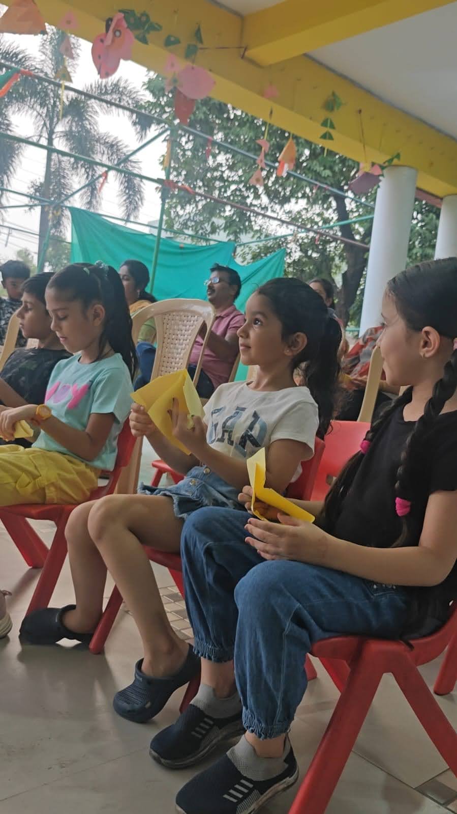 Child speaking confidently in a Chapter Zero session